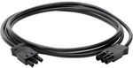Kopp Verbindungsleitung kompatibel GST-Stecksystem St/Bu, 1,5mm&sup2;, 3m, schwarz