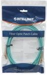 INTELLINET LWL Anschlusskabel LC/LC 5m Multimode OM3 aqua
