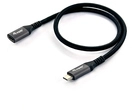 Equip USB 3.2 Gen 2 C-auf-C-Verl&auml;ngerungskabel, M/F, 0,5 m, 4K/60 Hz, 10 Gbit/s