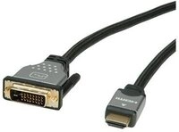 ROLINE Monitorkabel DVI - HDMI ST-ST 3m