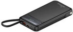 MediaRange Powerbank 10000mAh USB-C LC-Display Quickcharge