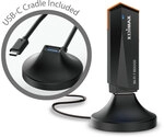 EDIMAX WL-USB EW-7822UBE BE6500 Mini Wi-Fi 7 USB inkl. Dock.