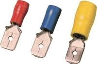 Intercable ICIQ128FS Flachstecker 0,5-1qmm 2,8x0,8 rot Messing (Inhalt 100 St&uuml;ck)