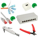 InLine&reg; Cat.6 Netzwerk Installations Kit