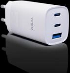 Verico Ladeger&auml;t MOJO GaN 65W PD, 3-Port (USB-A & USB-C) WH retail