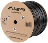 LANBERG Verlegekabel Outdoor Gel CAT.6 UTP 305m Fluke sw