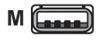 Datalogic Verbindungskabel, USB-A, gerade, 2.0m