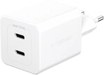 PanzerGlass empower&acirc;&bdquo;&cent; by &reg; Turbo 45W Charger incl. 2 x USB-C | EU Plug | Silver