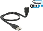 DeLOCK 0.5m, USB2.0-A/USB2.0 Micro-B USB cable