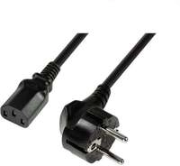 Logilink Power Cord, CEE-VII-C13, black, 1,80m