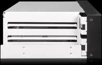 FatCage 2x 2.5/3.5 SATA HDD/SSD RAID 1 in 2x 5.25 bay bla