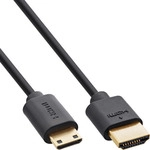 InLine&reg; Slim Ultra High Speed HDMI Kabel, 8K4K, A St. / C St. (Mini), 2m