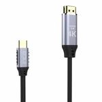 INCA Adapter HDMI1.4->USB-C St/St 4K@ 60Hz 2.00m gr