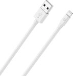 RealPower Lade/Datenkabel USB-A auf Lightning 2m wei&szlig; MFI