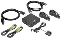 Eaton 2-Port DisplayPort KVM Switch 4K 60 Hz with Audio
