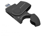 Conceptronic StreamVault BIAN04B Kartenleser USB 3.2 Gen 1 (3.1 Gen 1) Type-A Schwarz