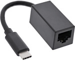 InLine&reg; USB 3.2 Netzwerkadapter Kabel, Gigabit Netzwerk, USB-C