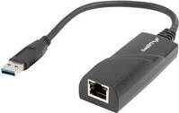 LANBERG USB->RJ45 Netzwerkkarte USB 3.0 1x RJ45 1GB Kabel