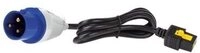 APC Power Cord-Locking C19 to IEC309-16A