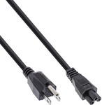 35er B-Pack InLine&reg; Netzkabel f&uuml;r Notebook, USA/Canada, 3pol Kupplung, 2m