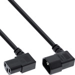 InLine&reg; Netzkabel Kaltger&auml;teverl&auml;ngerung, C13 auf C14, 90&iuml;&iquest;&frac12; abgewinkelt,...
