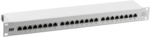 Patchpanel STP 24xRJ45 Cat.6A, 19? 1HE, RAL7035 grau