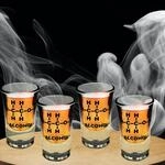 Mad Monkey - Shotgl&auml;ser mit Alkohol-Formel (4er Set)