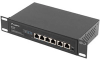 LANBERG Switch 4-Port 100MB PoE+/2x100MB unmanag. 10/1960W