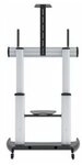 MH TV-Staender rollbar 60-100Z 2 Fachbdn