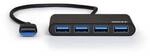 Port USB Hub 4 Port 3.0 5Gbps Verteiler Adapter