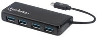 MH 4-Port USB3.0 Hub C-St. 4xA-Buchse