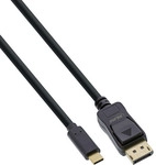 InLine&reg; USB Display Kabel, USB-C Stecker zu DisplayPort Stecker, 5m