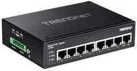 TRENDnet Industrial Switch 8-Port Gbit PoE+ DIN-Rail