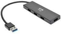 Eaton Tripplite Series 4-Port Ultra-Slim Portable USB 3.0