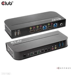 CLUB3D HDMI KVM SWITCH FOR DUAL HDMI 4K 60Hz