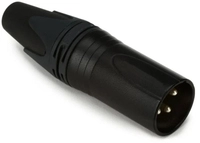 Equip Kabelverbinder 3-Polig Stecker schwarz