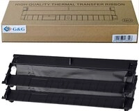 G&G Thermotransferband 2er Set f&uuml;r TD-810-BK 215mmx22m