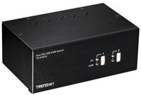 TRENDnet KVM Switch 2-Port DVI USB mit Audio USB 2.0 Hub