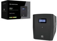 CONCEPTRONIC USV 1200VA/720W/4xUK/HID USB/RJ45in/Out/AVR sw