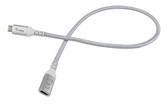 Equip USB 3.2 Gen 2 C zu C Verl&auml;ngerungskabel, 0,5 m, M/F, 4K/60Hz, 10 Gbps, Wei&szlig;