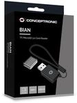 CONCEPTRONIC Kartenleser USB-A3.0->TF/Micro-SD3.0 schwarz