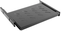 LANBERG 19" Fachboden 1U 465x347mm, max. 60kg, ausziehbar sw