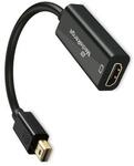 MediaRange Mini DisplayPort zu HDMI Konverter, 20cm, sw