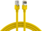 RJ45 Patchkabel Cat.5e S/UTP PVC, D&auml;twyler 5502 TM11 gelb 10m