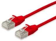 Equip Cat.6A F/FTP Slim-Patchkabel, 10m, Rot