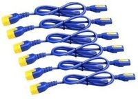 APC Power Cord Kit 6EA C13-C14 1.8m Blue