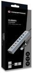 CONCEPTRONIC 7-Port Hub USB-A3.0/-C Adap.->4xA3.0+o.Netz. gr