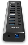 LINDY 10 Port USB 3.0 Hub mit Ein-/Ausschaltern