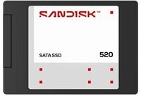 SANDISK 520 SATA III SSD 4TB 6,35cm