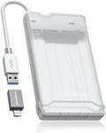 GRAUGEAR externes Festpl.Geh&auml;use 2,5"HDD/SSD USB 3.2 Alu